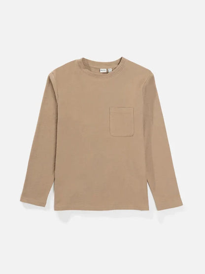 RHYTHM VINTAGE TEXTURED LONG SLEEVE T-SHIRT MOONROCK