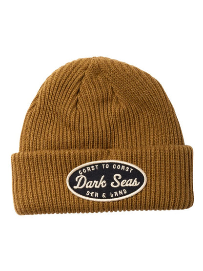 DARK SEAS CHUNK BEANIE BROWN