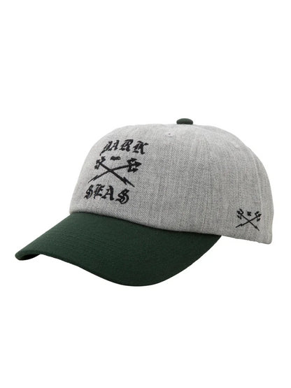 DARK SEAS CRYPT HAT GREY/GREEN