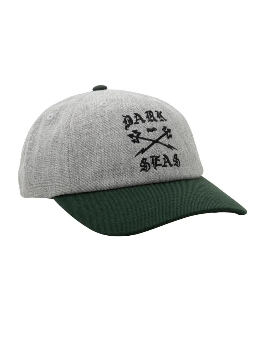 DARK SEAS CRYPT HAT GREY/GREEN