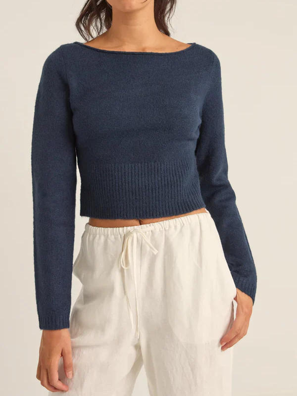 RHYTHM CHLOE KNIT NAVY