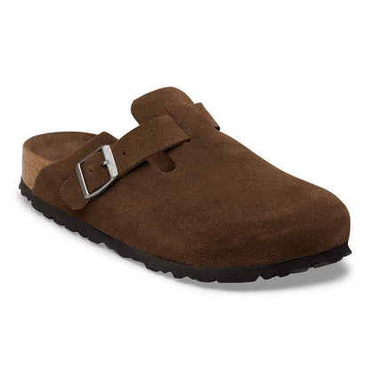 BIRKENSTOCK BOSTON SOFT FOOTBED SUEDE LEATHER CARAFE 