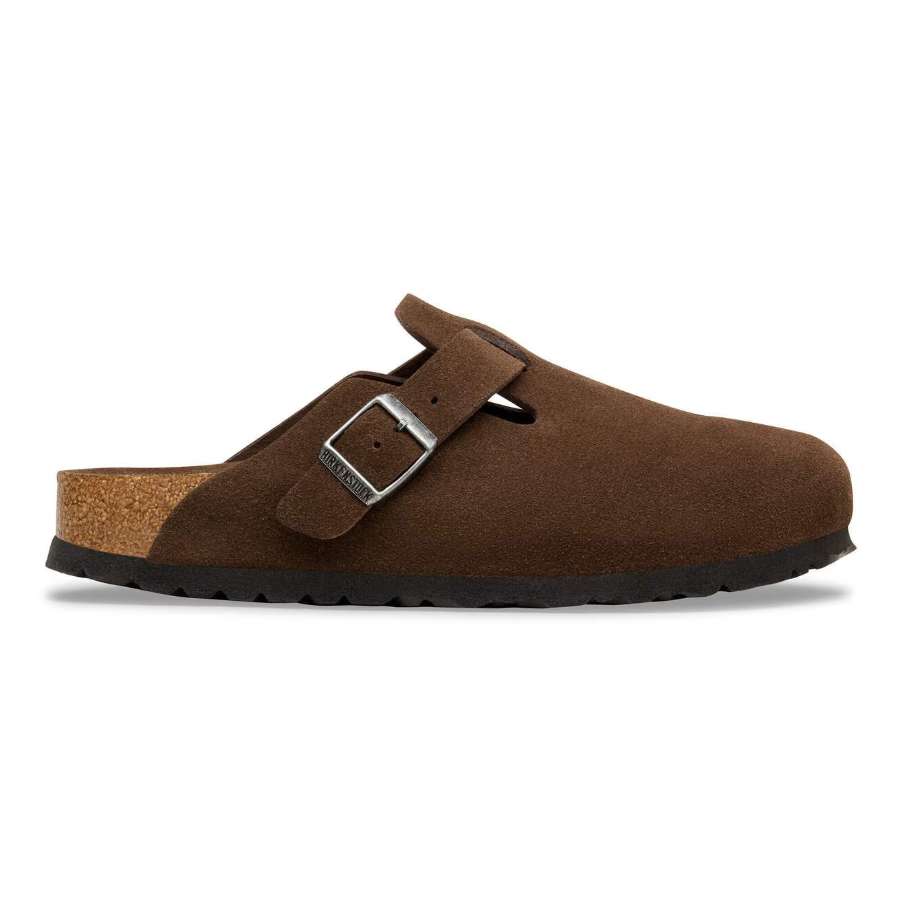 BIRKENSTOCK BOSTON SOFT FOOTBED SUEDE LEATHER CARAFE 