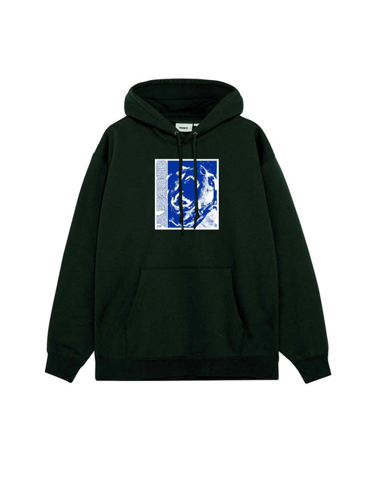 OBEY STAY BACK HOODIE BOTANICAL GARDEN 