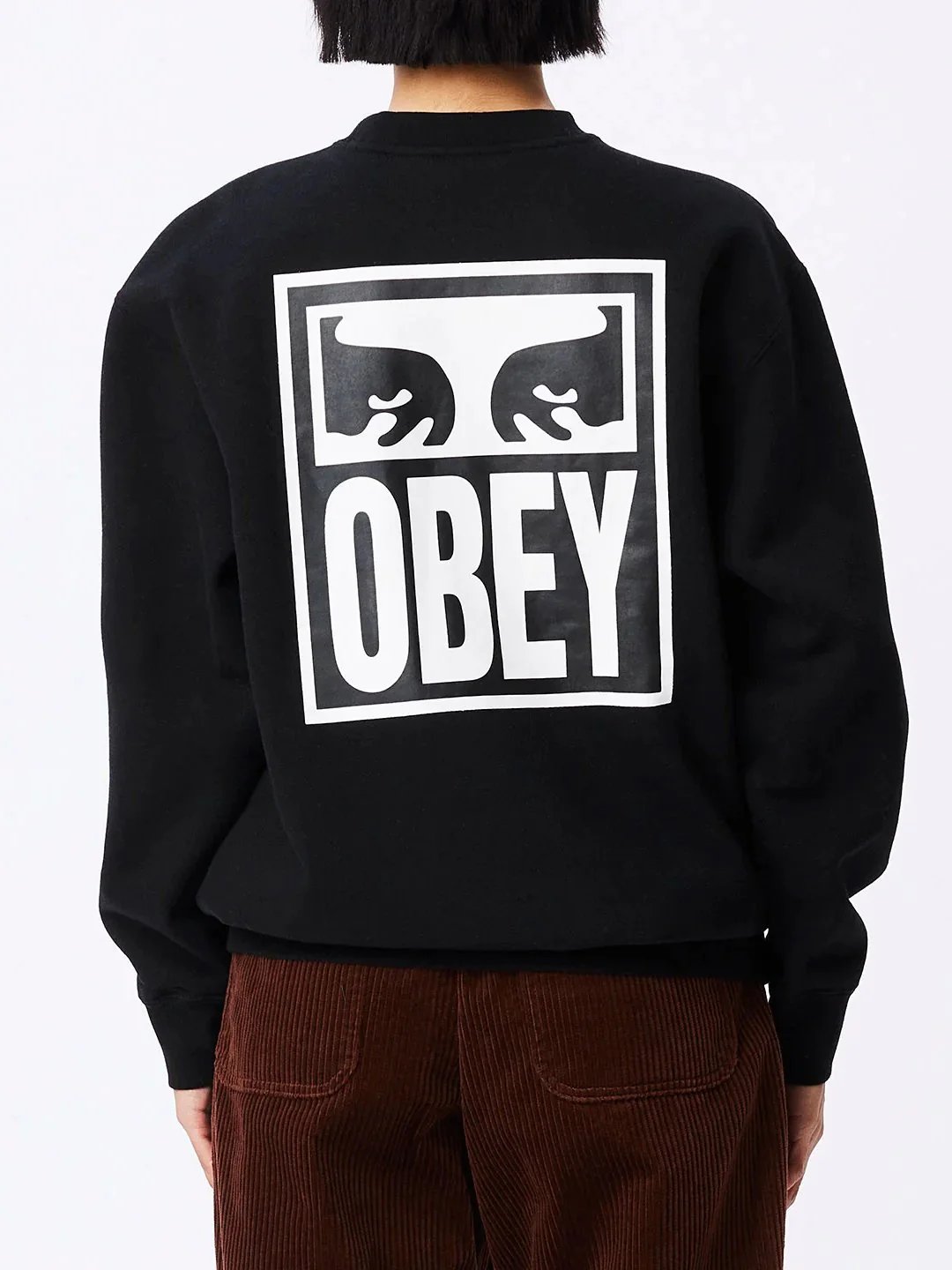 OBEY EYES ICON CREW SWEATSHIRT