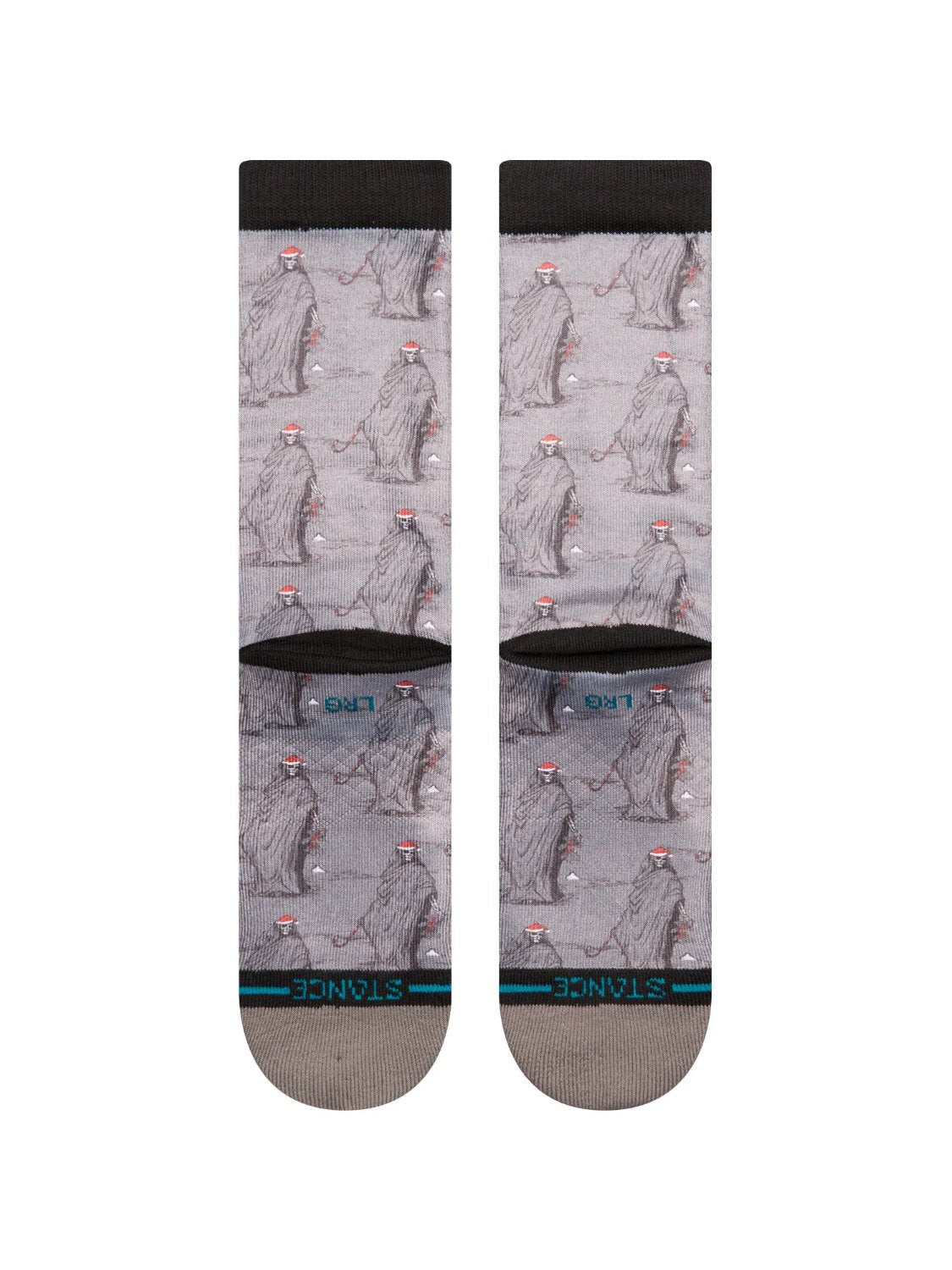 STANCE HOLIDEATH POLY CREW SOCKS GREY