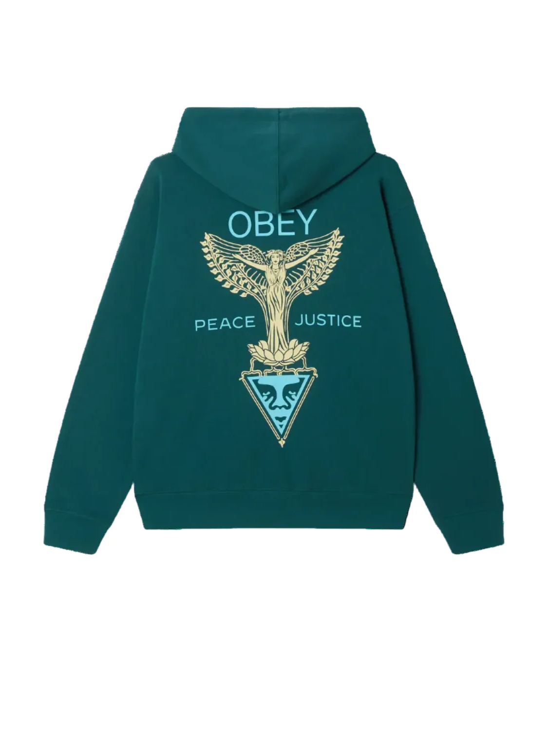 OBEY NOUVEAU ANGEL HOODY MEDITERRANEA
