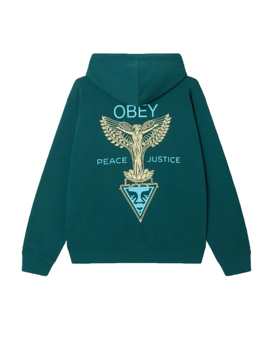 OBEY NOUVEAU ANGEL HOODY MEDITERRANEA