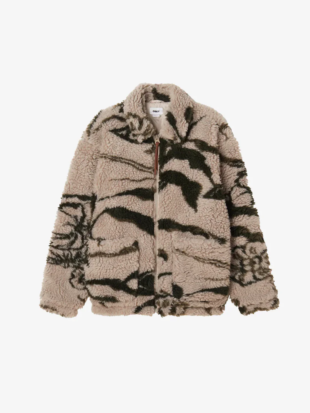 OBEY MUSHROOM SHERPA SILVER GREY MULTI 