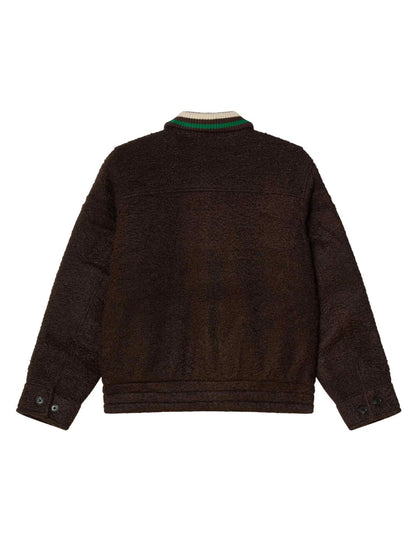 OBEY ARDEN BLOUSON JACKET JAVA BROWN 