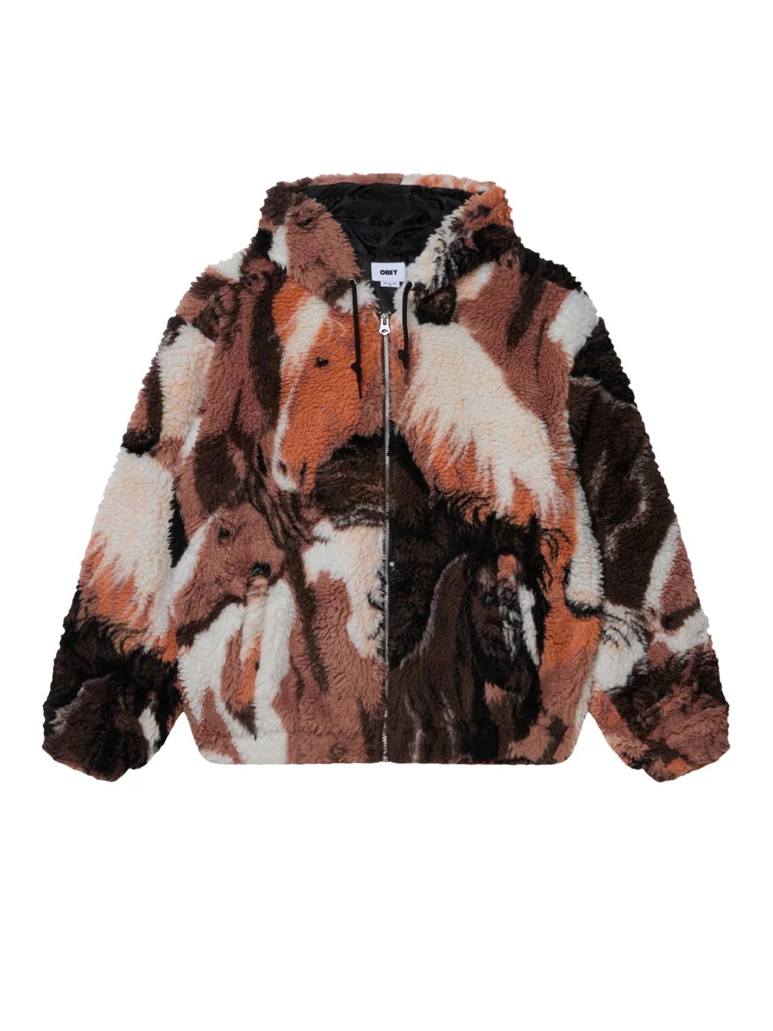 OBEY HORSES SHERPA JACKET