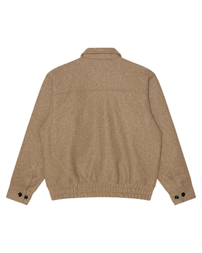 OBEY LEDGER BLOUSON JACKET LATTE 
