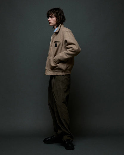 OBEY LEDGER BLOUSON JACKET LATTE 