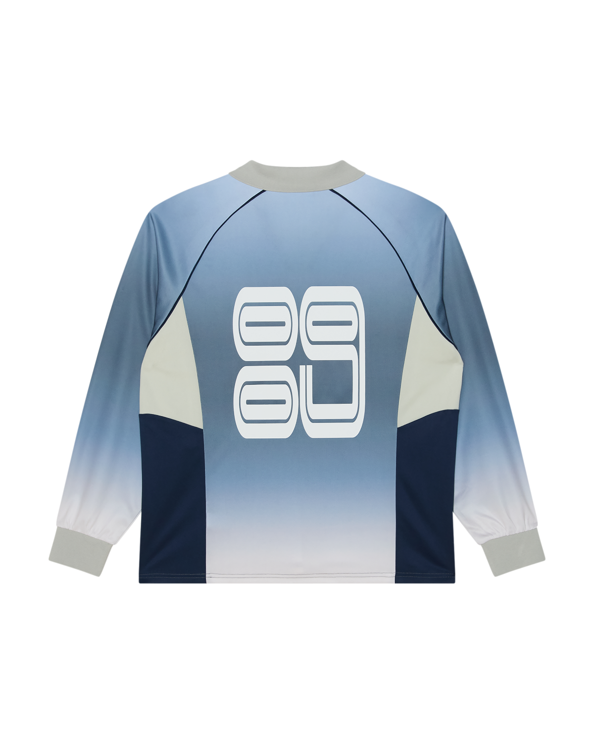 OBEY SPECTRUM '89 COLLARED JERSEY NAVY GRADIENT 