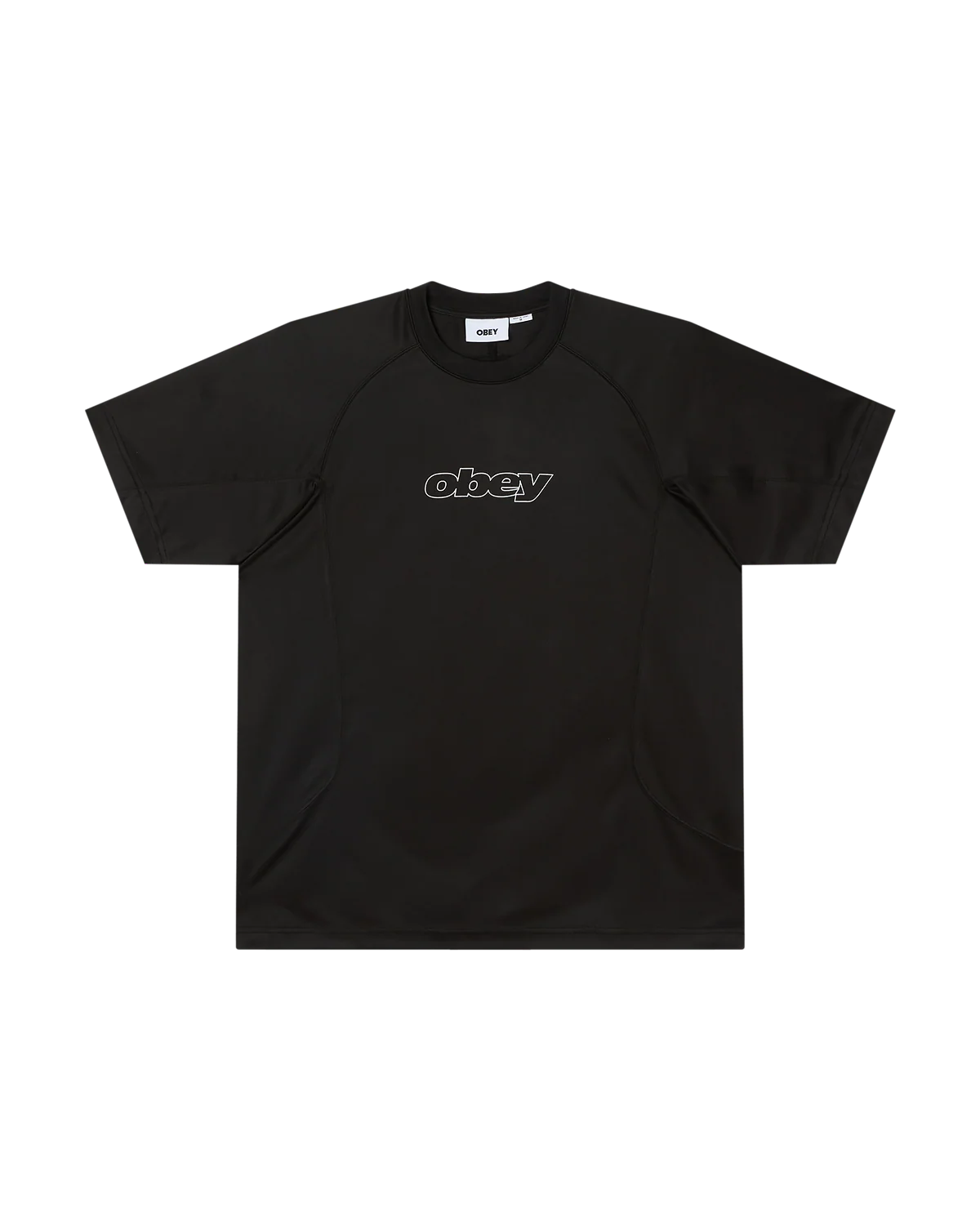 OBEY RUNNER ACTIVE TOP BLACK 