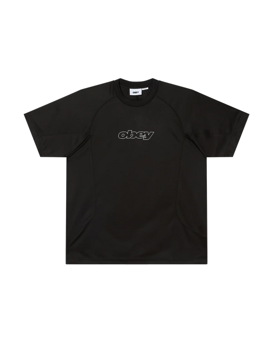OBEY RUNNER ACTIVE TOP BLACK 