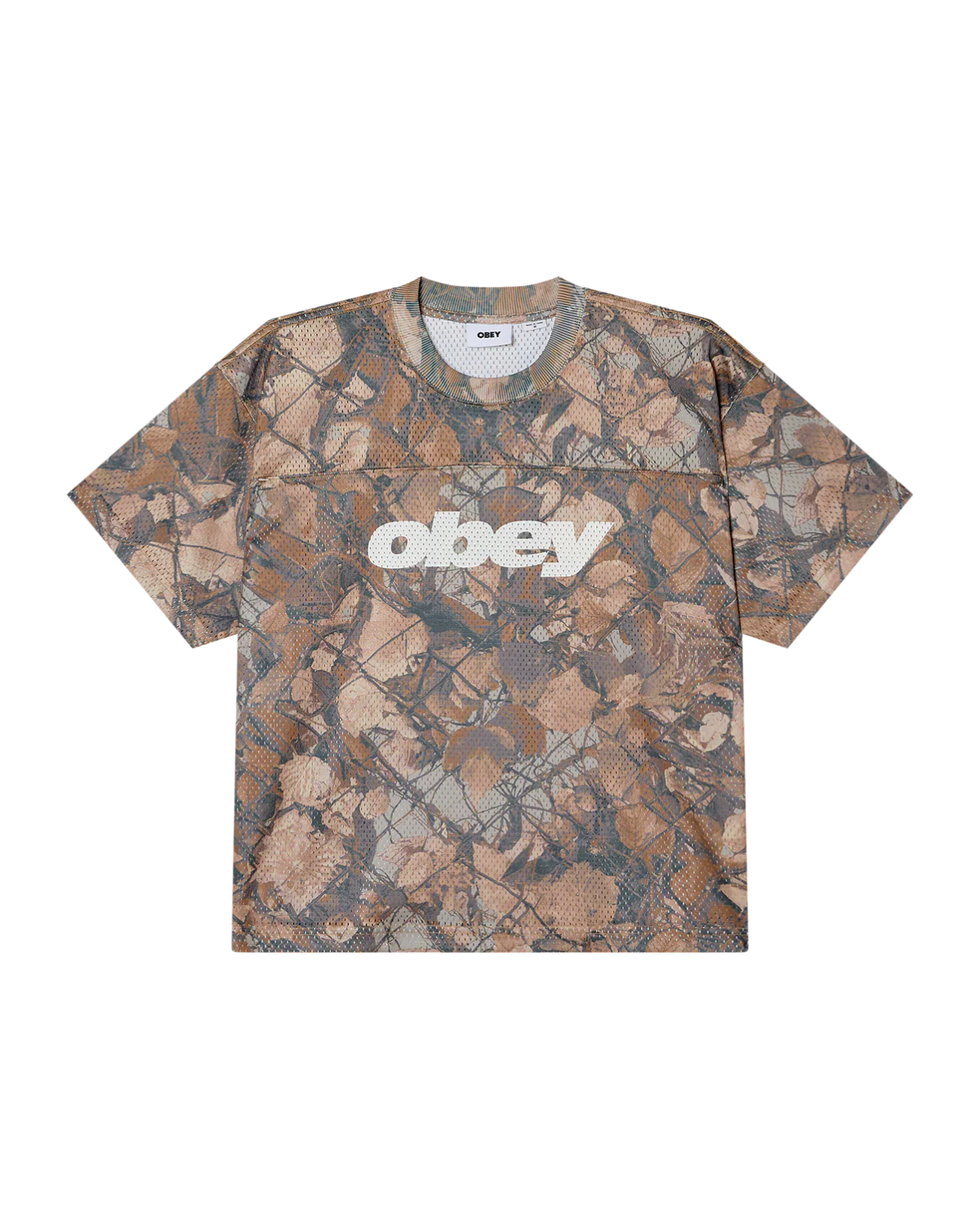 OBEY PRACTICE JERSEY FENCE CAMO