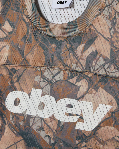 OBEY PRACTICE JERSEY FENCE CAMO