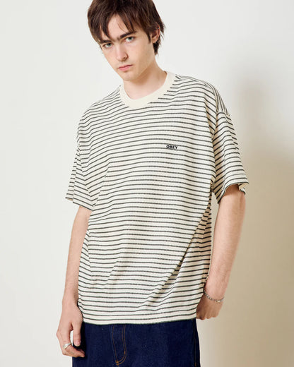 OBEY EDWIN TEE CREAM MULTI 