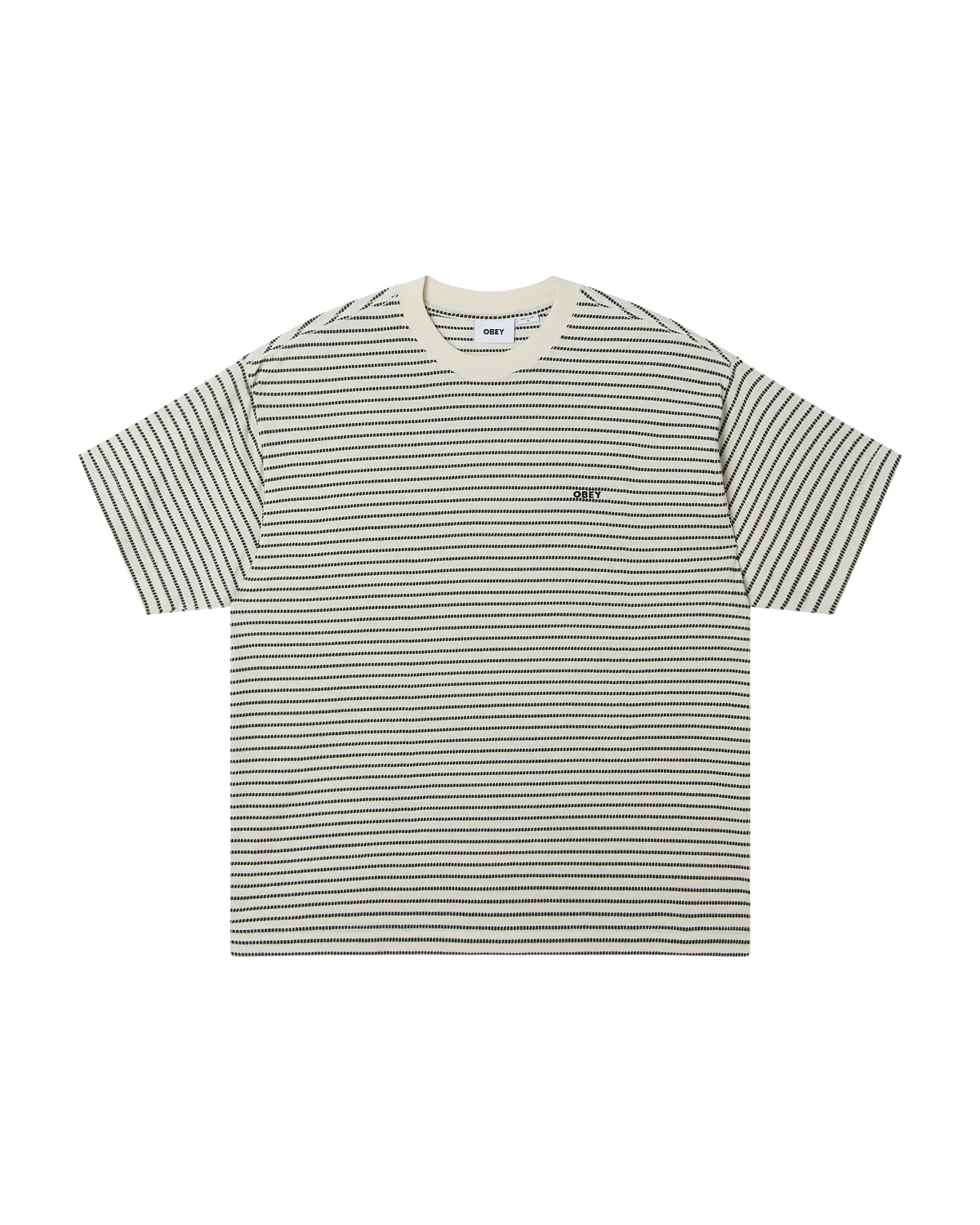 OBEY EDWIN TEE CREAM MULTI 