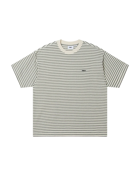 OBEY EDWIN TEE CREAM MULTI 