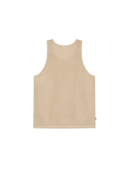 OBEY MORRO MESH TANK WOOD ASH