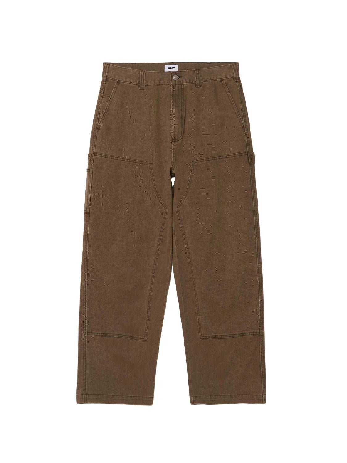 OBEY BIGWIG DENIM CARPENTER PANT WREN FADED WASH 