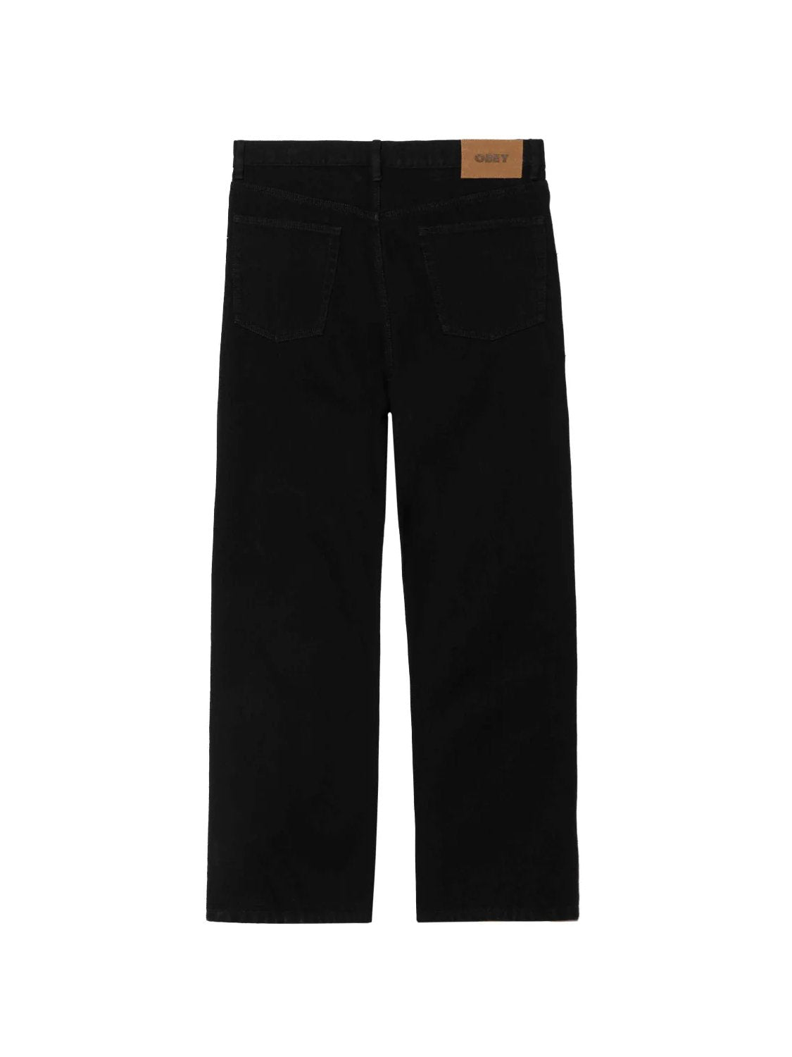 OBEY CLASSIC BAGGY DENIM RINSE BLACK 