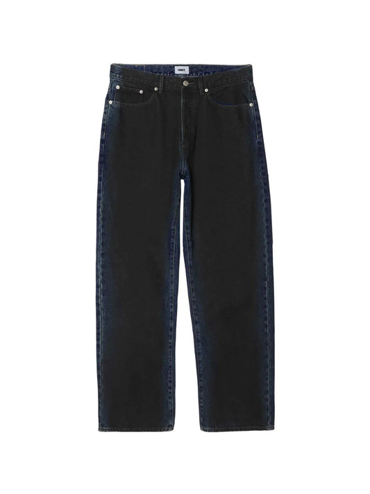 OBEY CLASSIC BAGGY SPRAY DENIM INDIGO SPRAY 