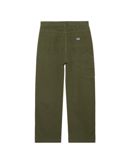 OBEY HARDWORK CARPENTER PANT TEA LEAF 