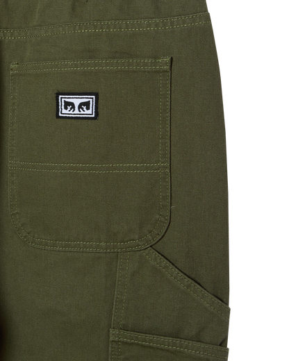 OBEY HARDWORK CARPENTER PANT TEA LEAF 