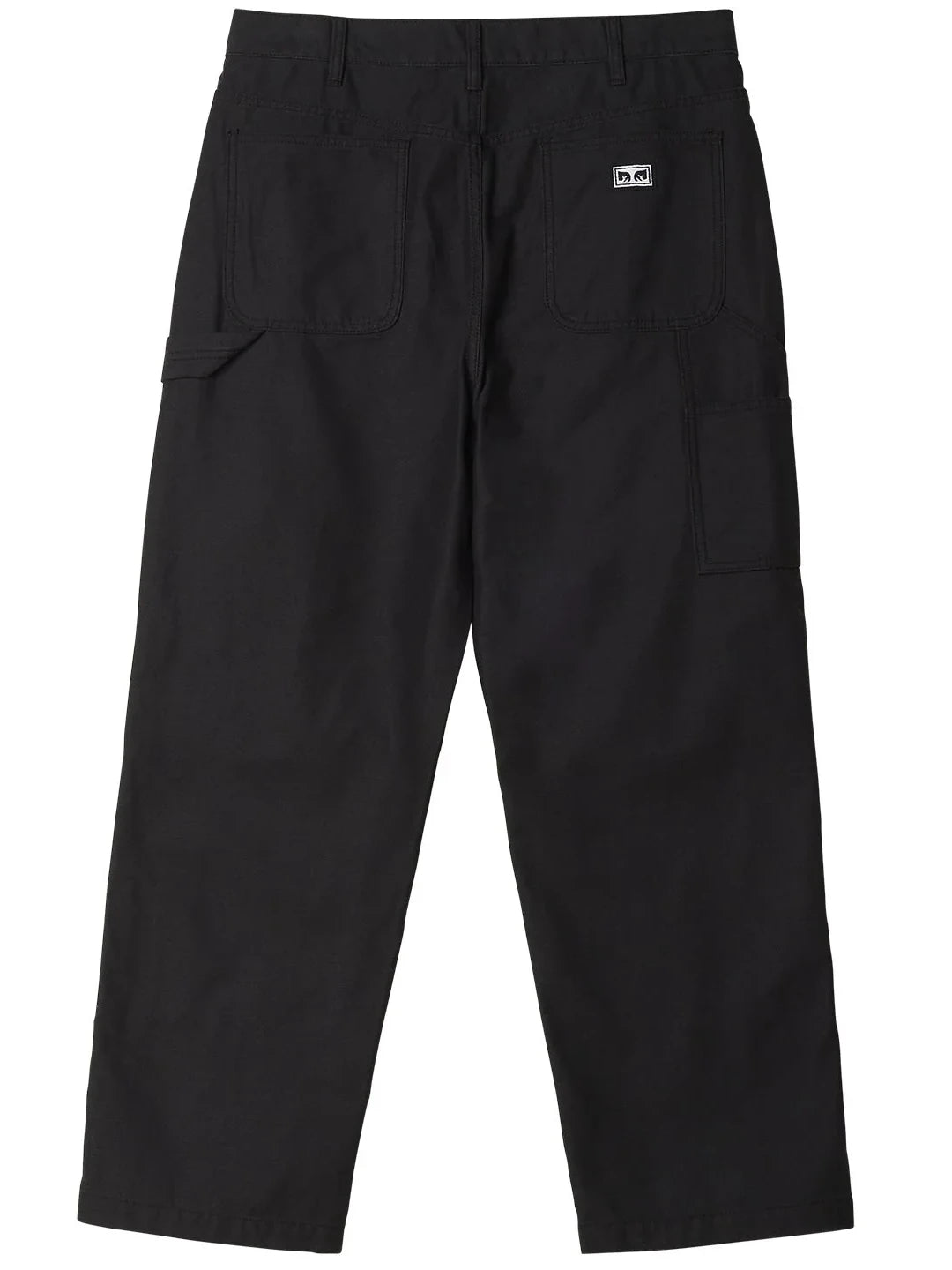 OBEY BIG TIMER TWILL DOUBLE KNEE PANT BLACK
