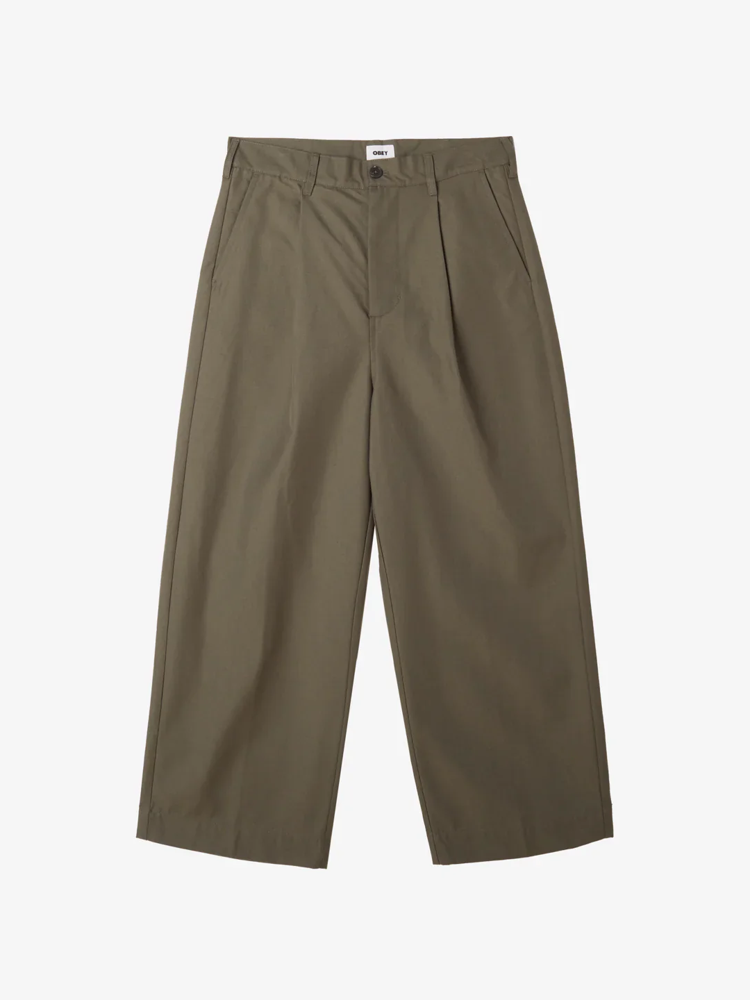 OBEY OLIVER PLEATED PANT TEA LEAF