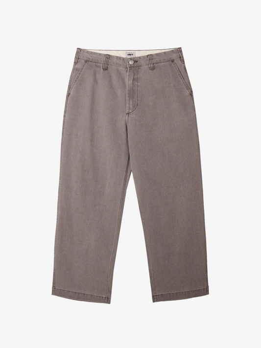 OBEY BIGWIG CHINO PANT JAVA BROWN