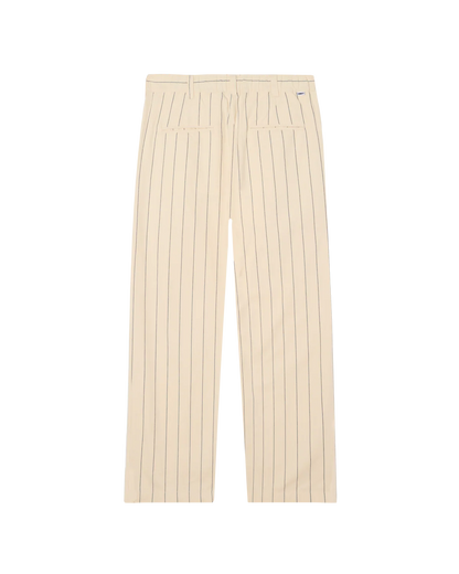 FOSTER PLEATED STRIPE PANT