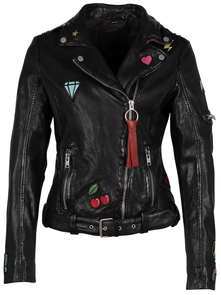 MAURITIUS TAVI 2 LEATHER JACKET BLACK 