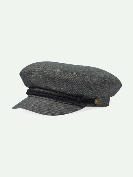 BRIXTON FIDDLER FISHERMAN CAP MIXED TWEED 