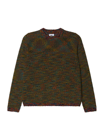 OBEY MARTIN SWEATER CHIVE MULTI 