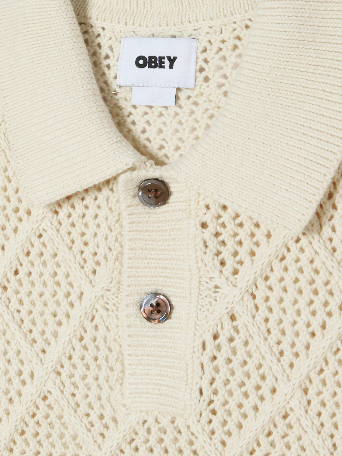 OBEY ERYK POLO SWEATER