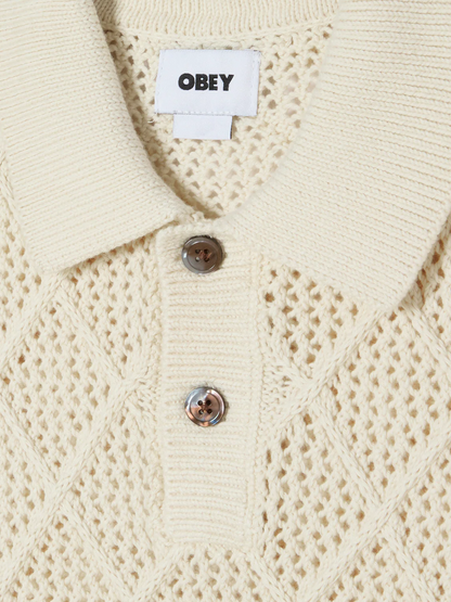 OBEY ERYK POLO SWEATER