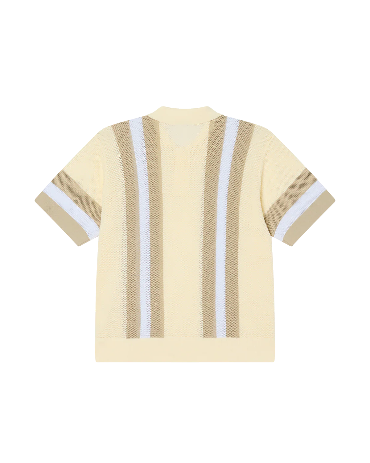 OBEY SETH POLO SWEATER UNBLEACHED MULTI 