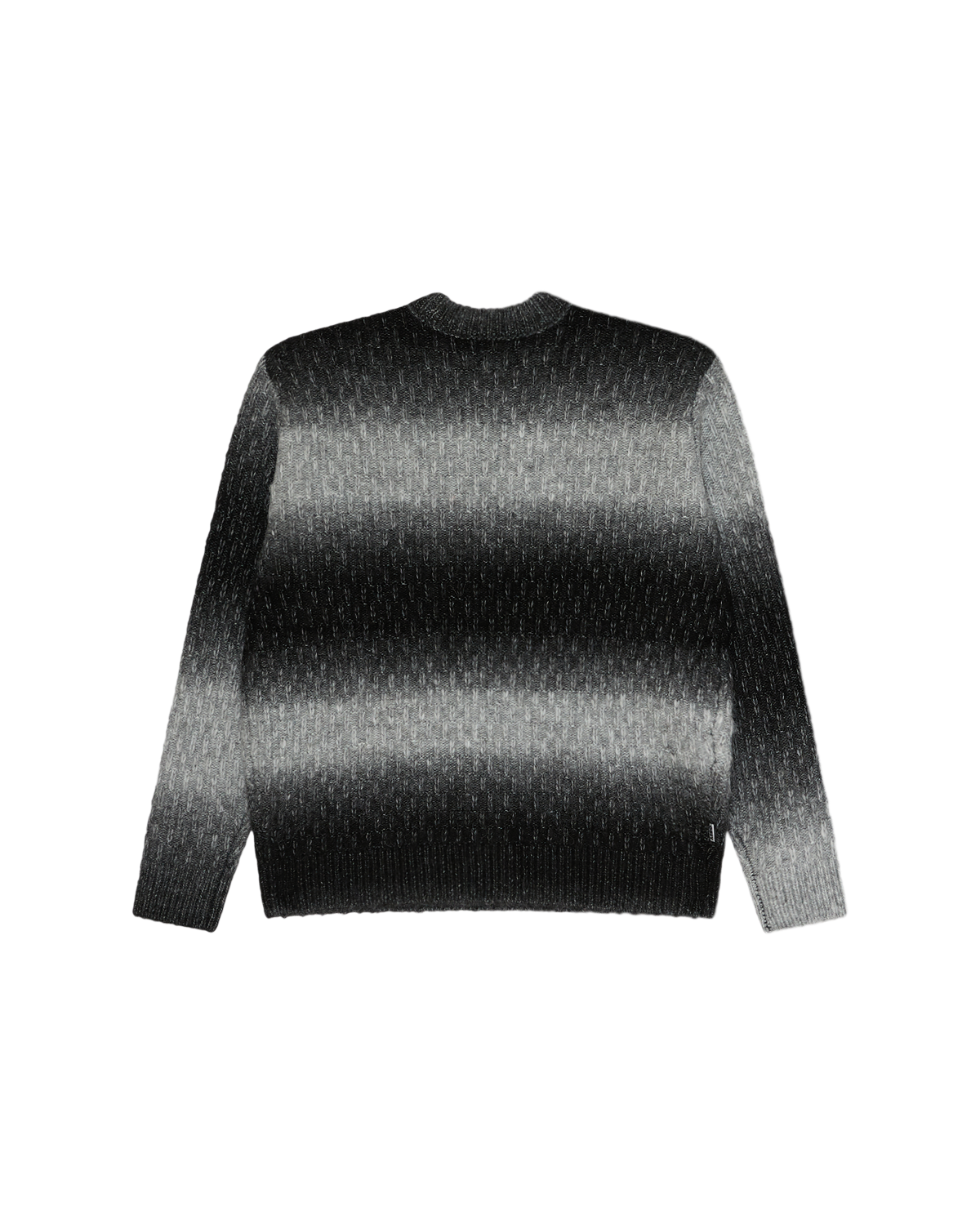 OBEY HAZE GRADIENT SWEATER BLACK MULTI 