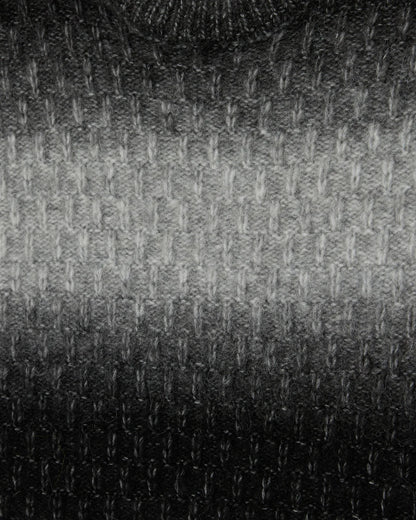 OBEY HAZE GRADIENT SWEATER BLACK MULTI 
