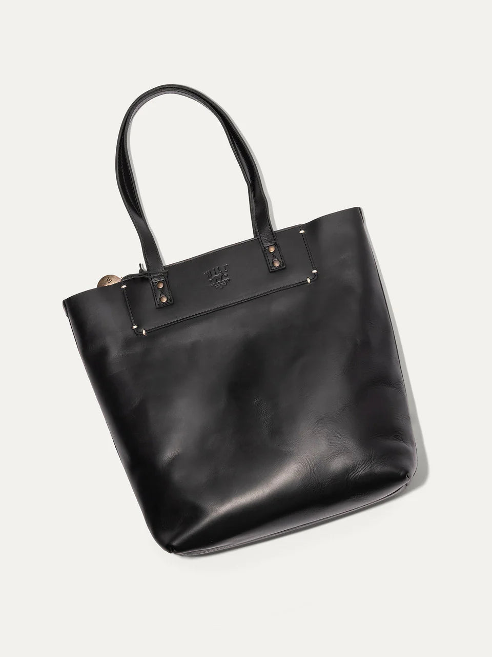 WILL SIMPLE LEATHER TOTE BLACK 