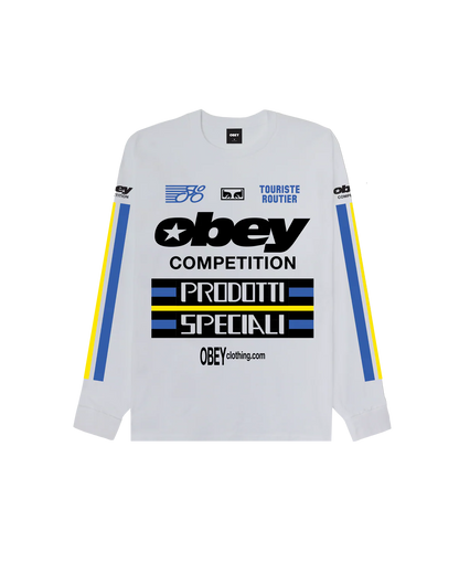 OBEY COMPETITION LONG SLEEVE T-SHIRT