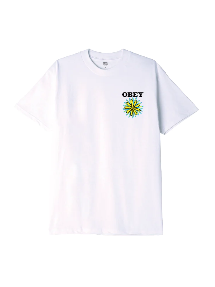 OBEY DAISIES PIGMENT VINTAGE WHITE