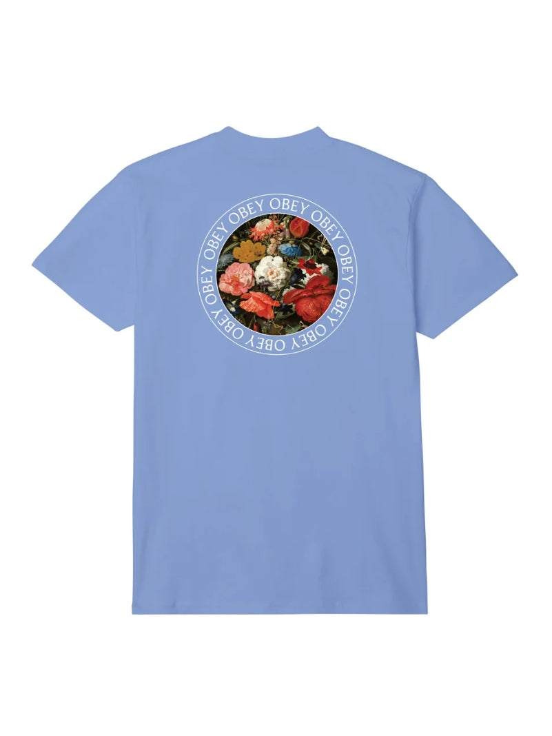 OBEY BOUQUET TEE DIGITAL VIOLET