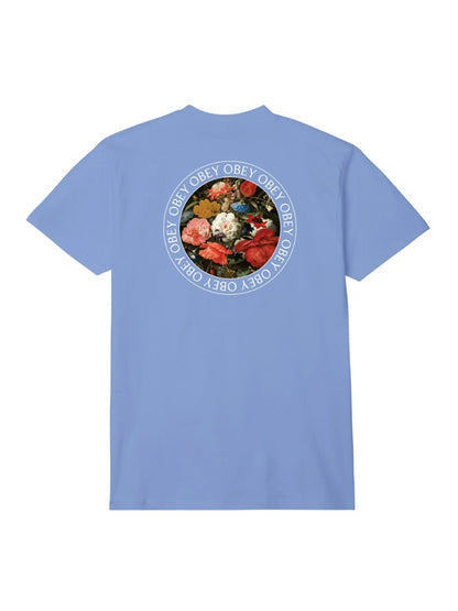 OBEY BOUQUET TEE DIGITAL VIOLET