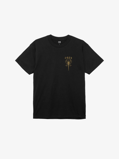 OBEY SCORPION CLASSIC T-SHIRT BLACK 