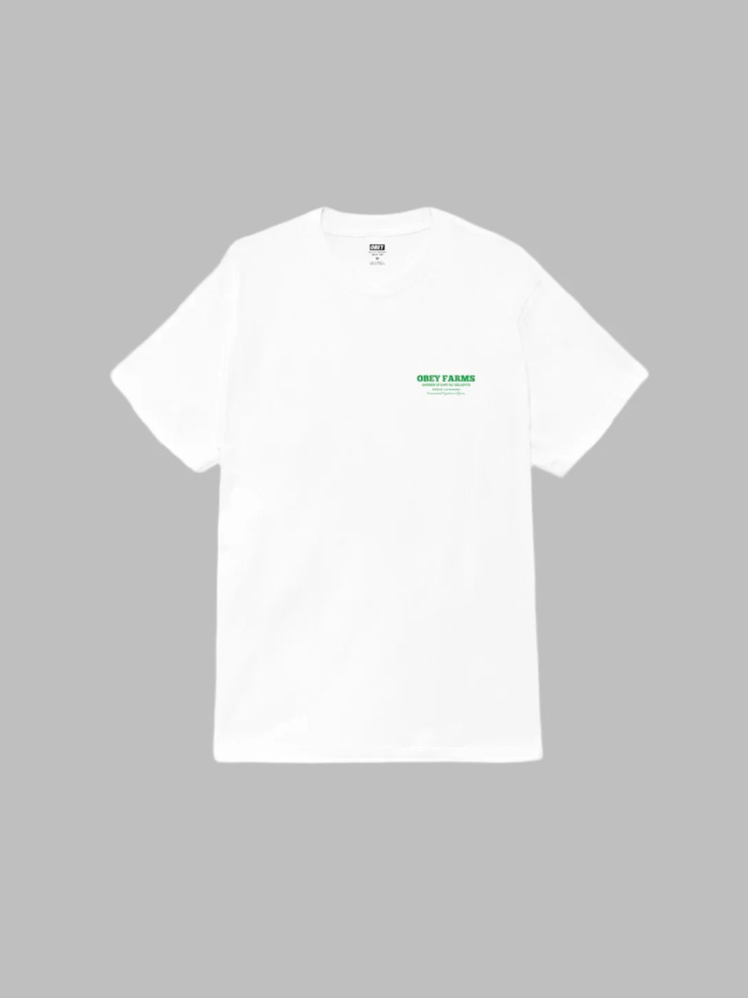 OBEY FARMS WHITE